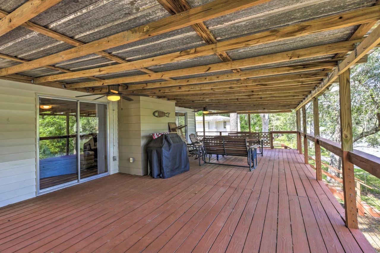 Charming Abode With Dock On The Suwannee River Bell Exterior foto